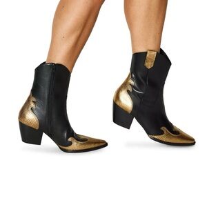 Matisse Country gold western Cowgirl boots